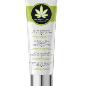CREMA VISO ULTRA COMFORT AL CBD E CANAPA ARROSSAMENTI E PROTEZIONE 40ML