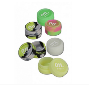 CONTENITORE SILICONE OIL BLACK LEAF GRANDE