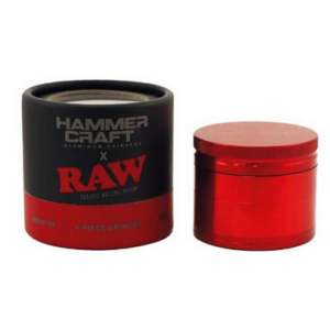 GRINDER RAW HAMMER CRAFT ROSSO