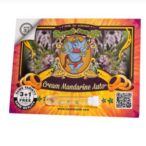 SWEET SEEDS - CREAM MANDARINE AUTO FEM 3+1